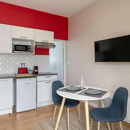 Aristide#2 - T2 Calme Et Lumineux Avec Terrasse דירה סן נזאר